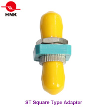 St Simplex Square Type Metal Fiber Optic Adapter